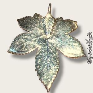 Bundle Sale 3 for $15 | Gold Plated Cast Marijuana Leaf Pendant NO Chain